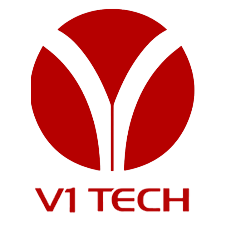 v1 tech logo